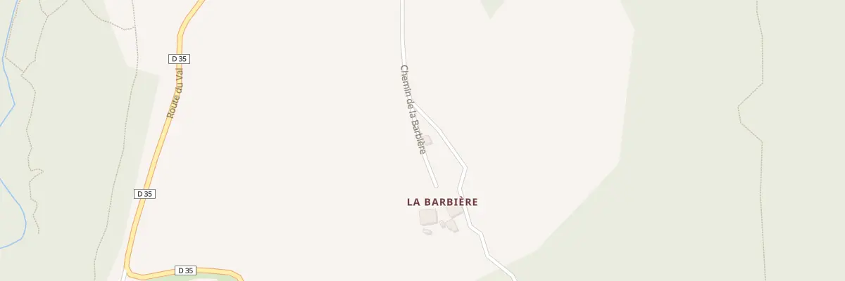 Plan du 5041 Chem de la Barbière à Rencurel
