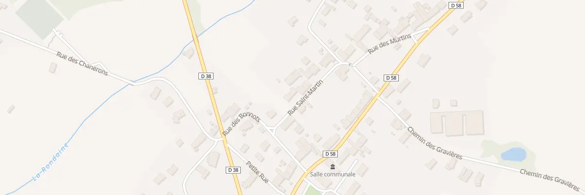 Plan du 5 Rue Saint-martin à Desnes