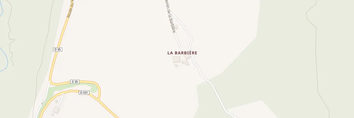 Plan du 782 Chem de la Barbière à Rencurel