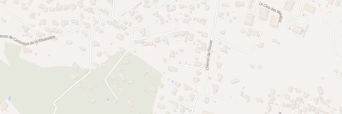 Plan du 312 Che de Poucet à Allauch