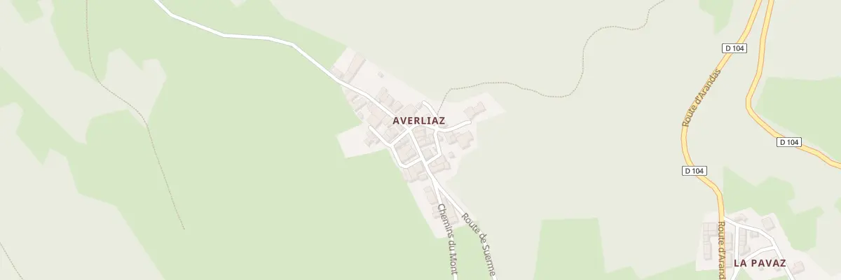 Plan du 5328 Hameau d’Averliaz à Argis