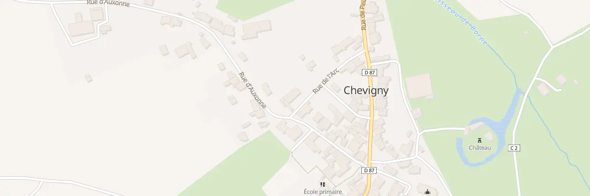 Plan du 7 Rue de l’Arc à Chevigny