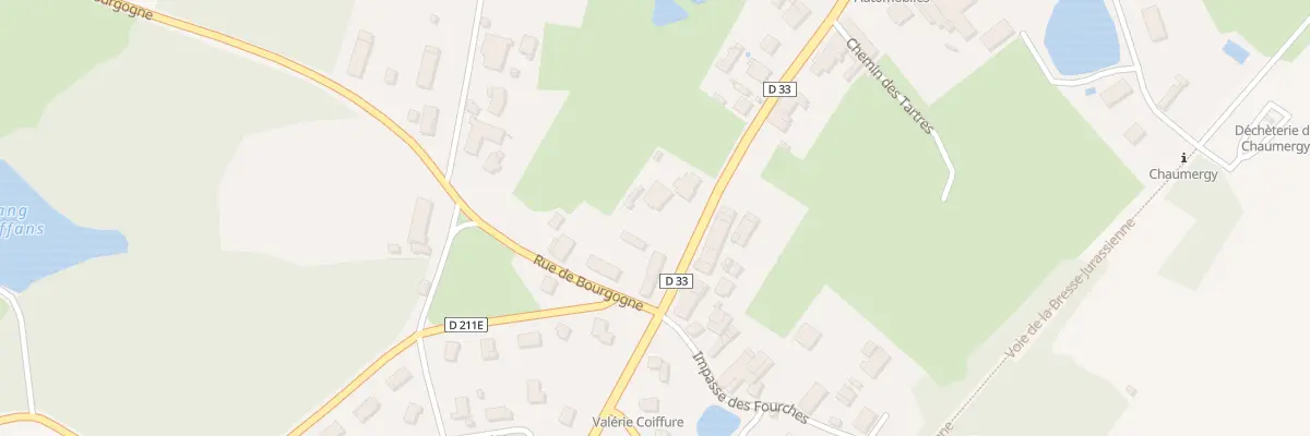 Plan du 56 Grande Rue de la Bresse à Chaumergy