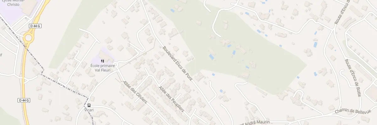 Plan du 5121F Bd Enco de Pont à Allauch