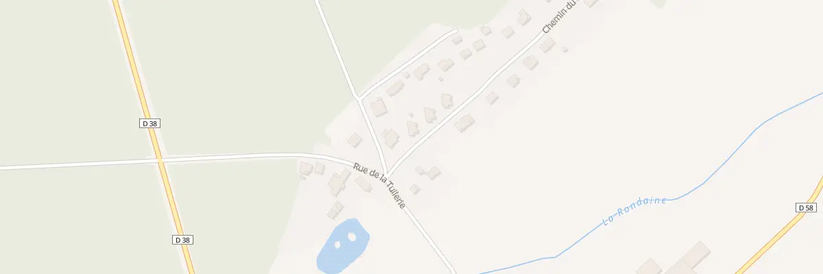 Plan du 1 Che du Creuillis à Desnes