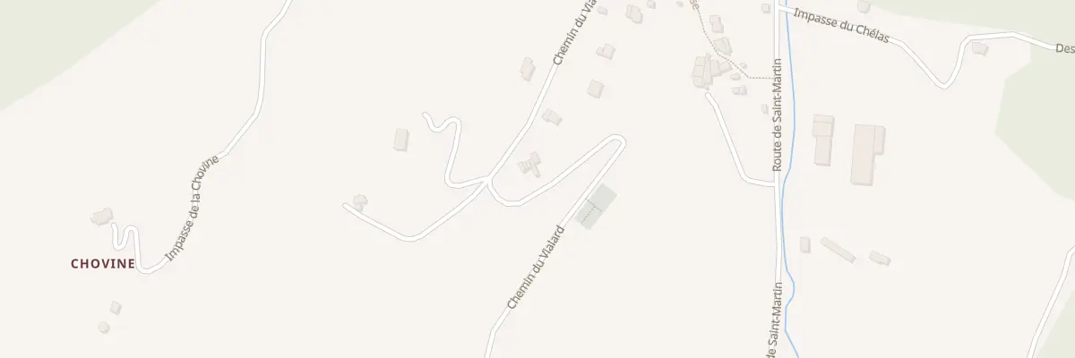 Plan du 5068B Chateauneuf à Beaumont-en-Diois