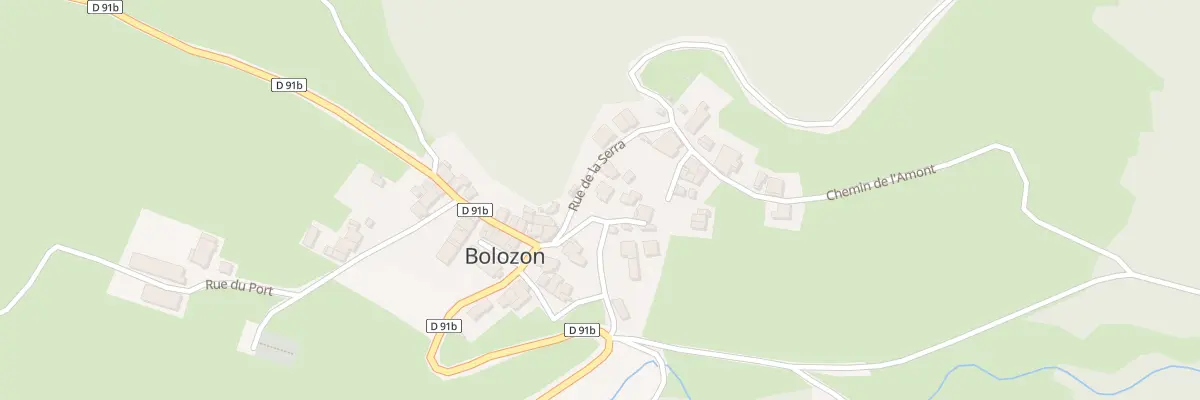 Plan du 39 Rue de la Vie du Bief à Bolozon