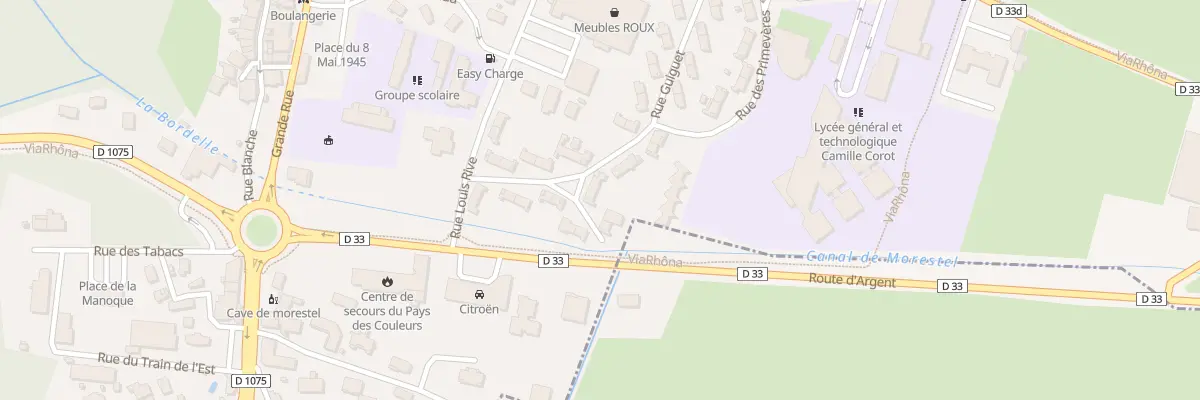 Plan du 11 Rue des Anémones à Morestel