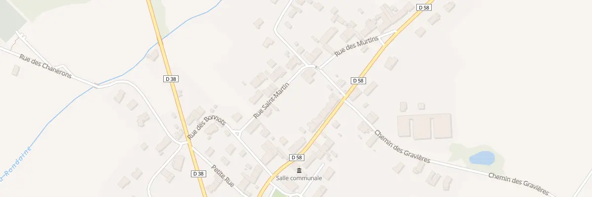 Plan du 12 Rue Saint-martin à Desnes
