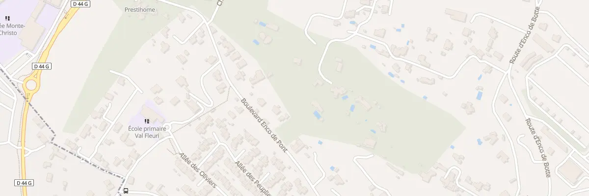 Plan du 5177F Bd Enco de Pont à Allauch