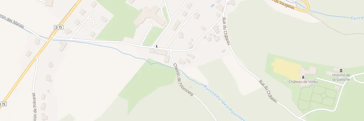 Plan du 171 Rue du Haut-Virieu à Val-de-Virieu