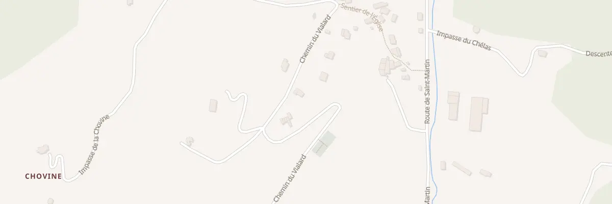 Plan du 9025 Chateauneuf à Beaumont-en-Diois