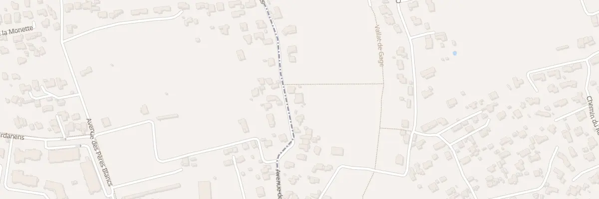 Plan du 5063F Che des Monts Blancs à Allauch