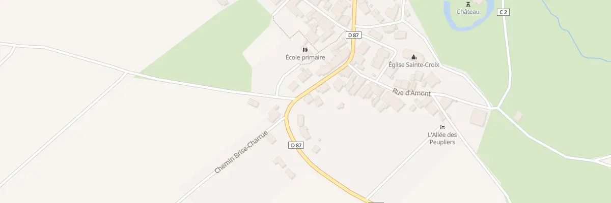 Plan du 6 Rue de Rainans à Chevigny
