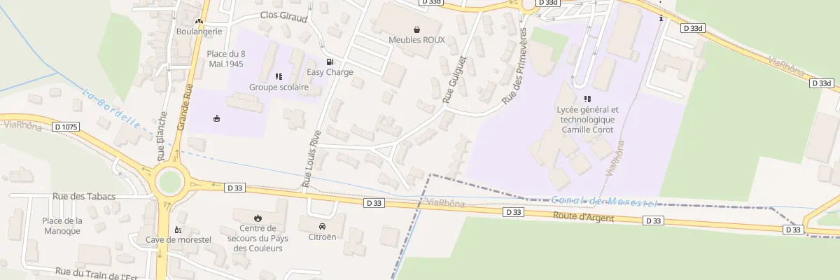 Plan du 173 Rue Guiguet à Morestel