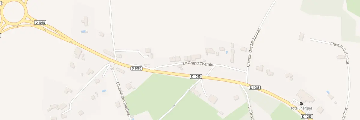Plan du 140 Le Grand Chemin à Beaucroissant