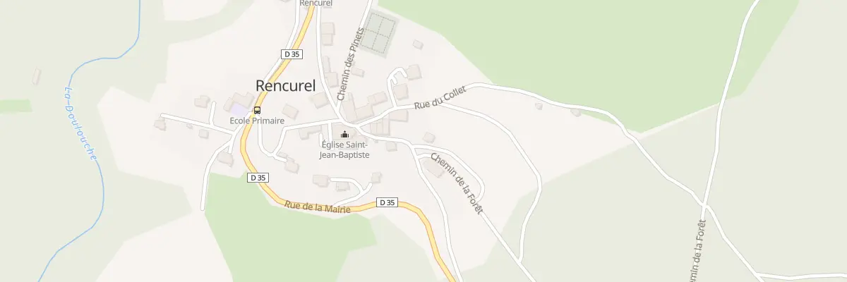 Plan du 188 Rue du Becha à Rencurel