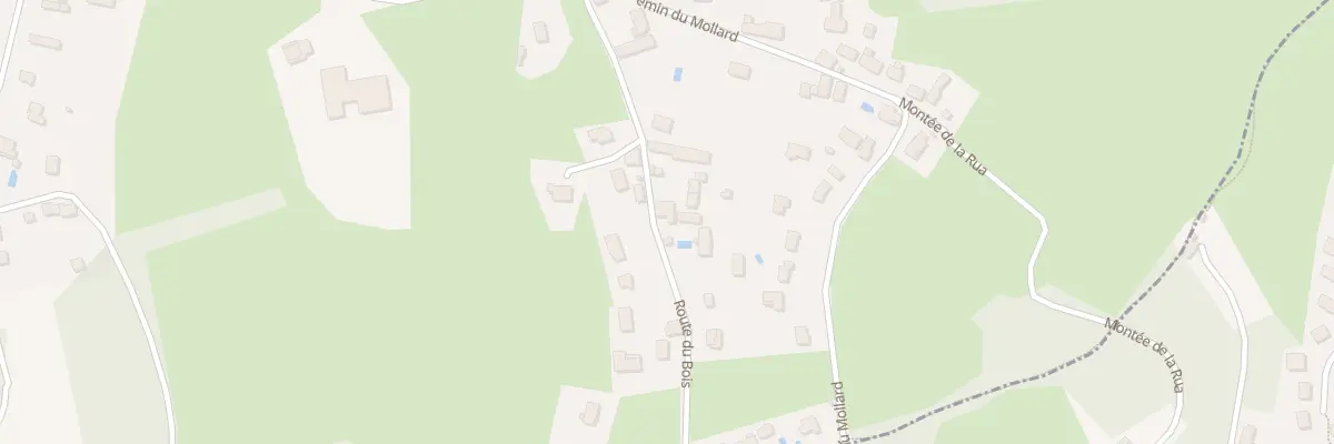 Plan du 185 Rte du Bois à Beaucroissant