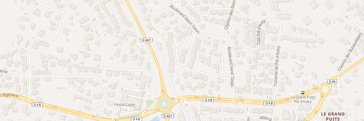 Plan du 255 Bd Henri Tasso à Allauch
