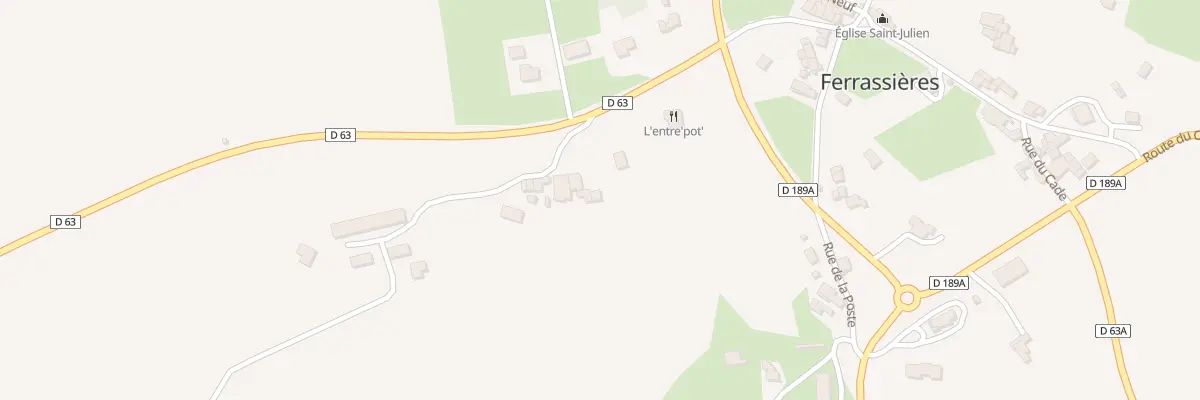Plan du 70 Che de Cassan à Ferrassières