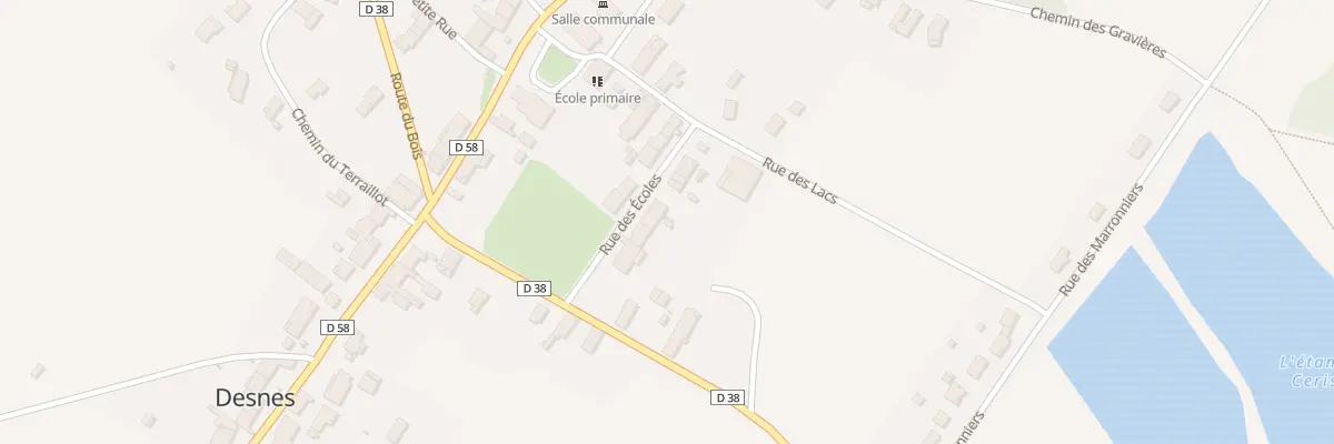 Plan du 17 Rue des Ecoles à Desnes