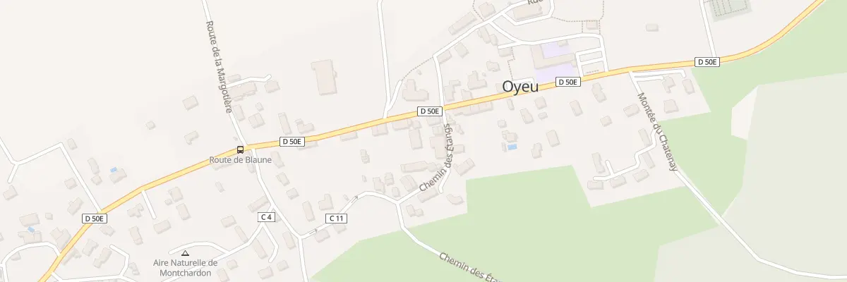 Plan du 22 Che des Etangs à Oyeu
