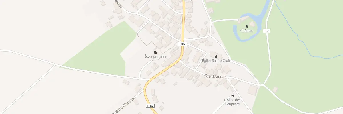 Plan du 3 Rue de Rainans à Chevigny