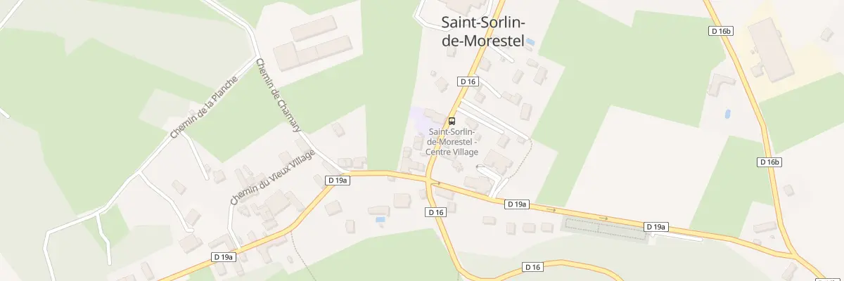 Plan du 370 Rte du Village à Saint-Sorlin-de-Morestel