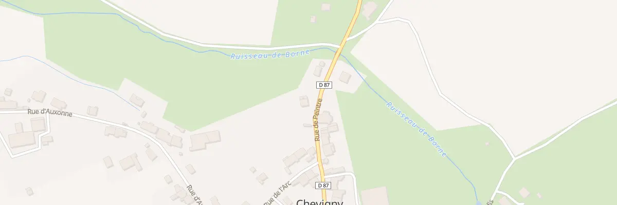 Plan du 18 Rue de Peintre à Chevigny