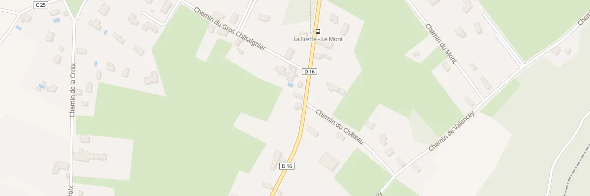 Plan du 570 Rte de la Frette à Saint-Sorlin-de-Morestel