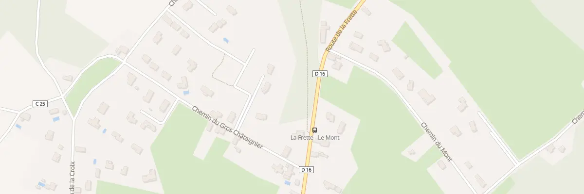 Plan du 460 Rte de la Frette à Saint-Sorlin-de-Morestel