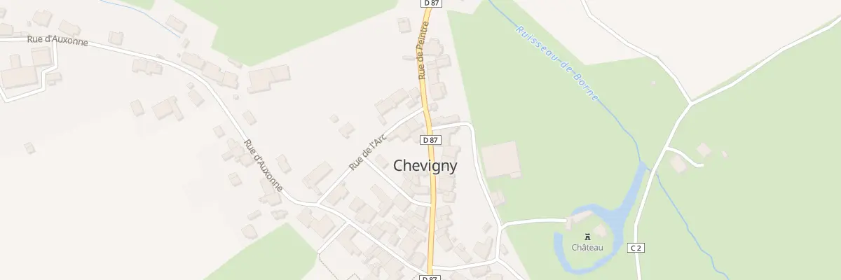 Plan du 12 Rue de Peintre à Chevigny