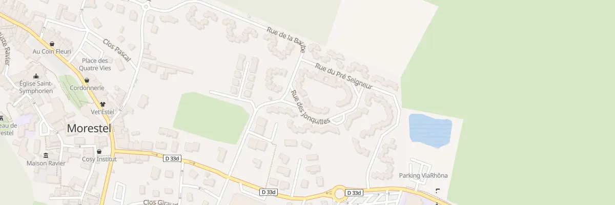 Plan du 5 Rue des Jonquilles à Morestel