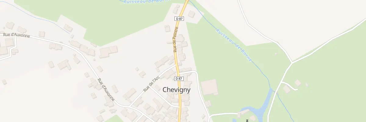 Plan du 21 Rue de Peintre à Chevigny