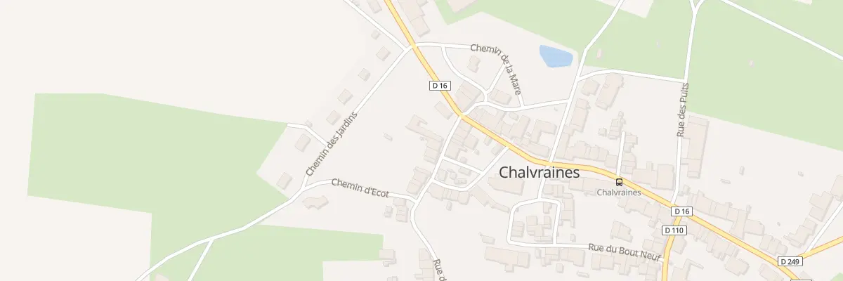 Plan du 4 Rue du Periteure à Chalvraines