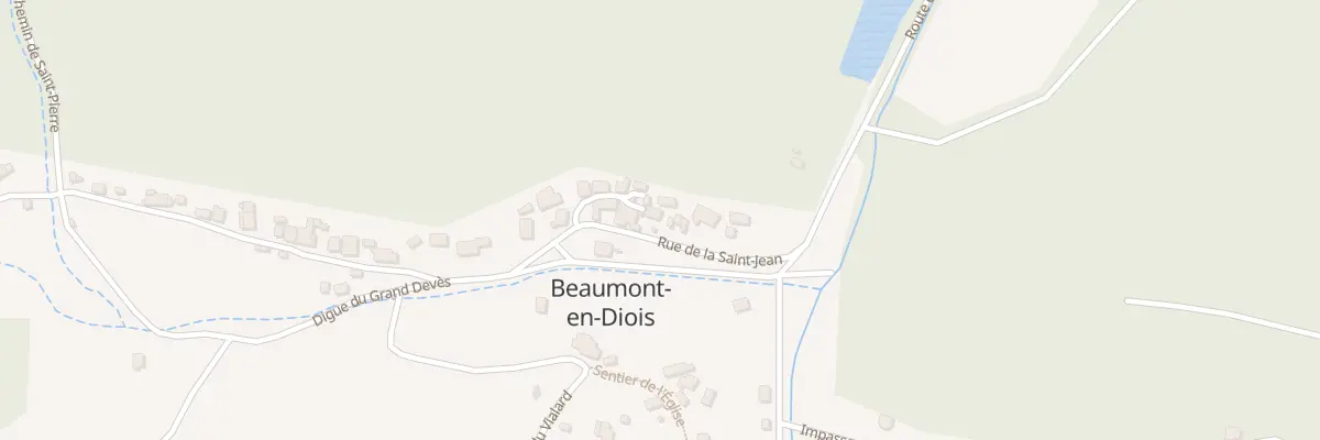 Plan du 5008 Le Village à Beaumont-en-Diois