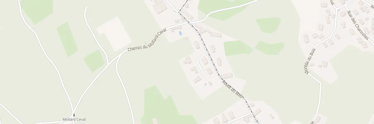 Plan du 580 Rte du Bois à Beaucroissant