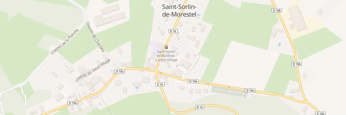 Plan du 339 Rte du Village à Saint-Sorlin-de-Morestel