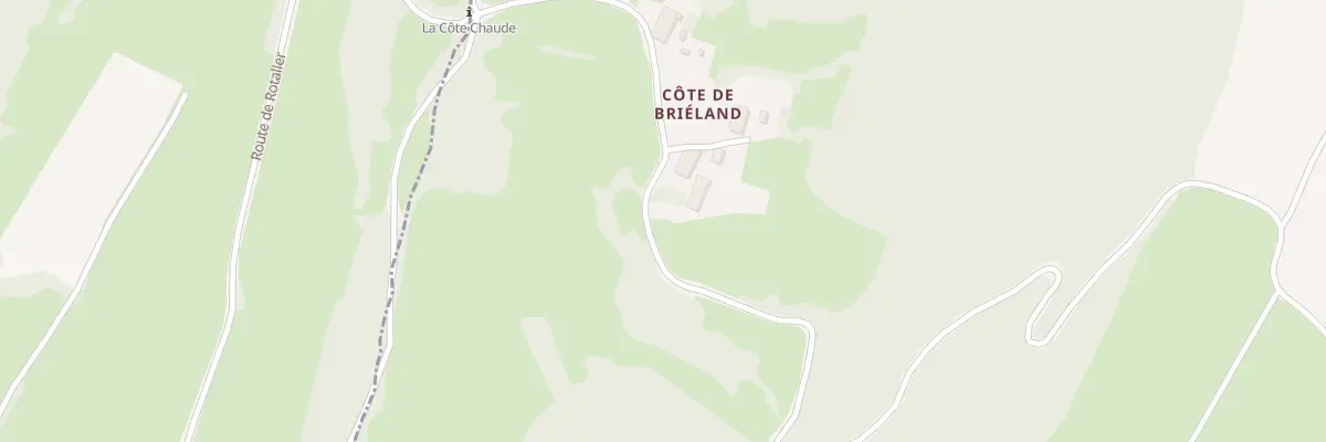 Plan du 4 Cote Chaude à Augisey