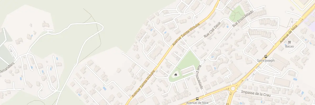 Plan du 245 Av Sainte-Victoire à Gardanne