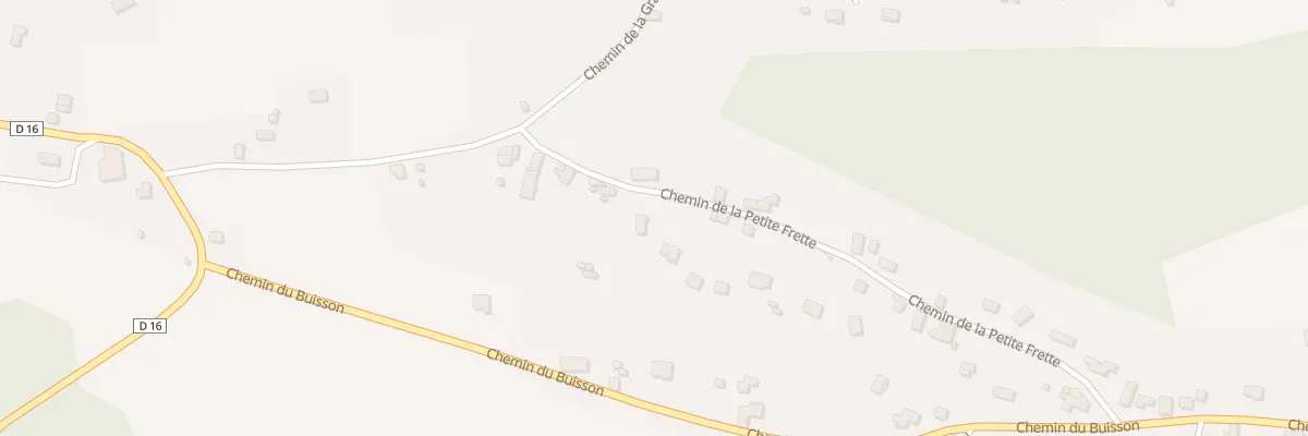 Plan du 391 Che de la Petite Frette à Dolomieu
