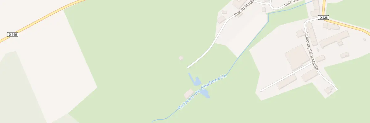 Plan du 9 Rue du Moulin à Perrusse