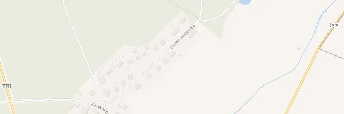Plan du 12 Che du Creuillis à Desnes