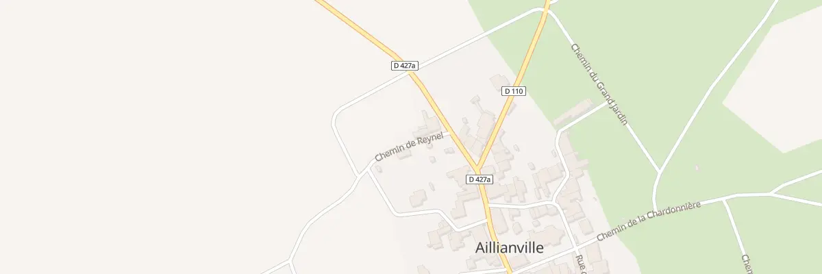 Plan du 3 Che de Reynel à Aillianville