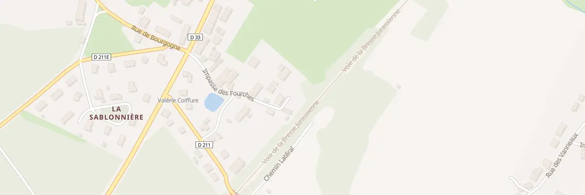 Plan du 11 Rue des Fourches à Chaumergy