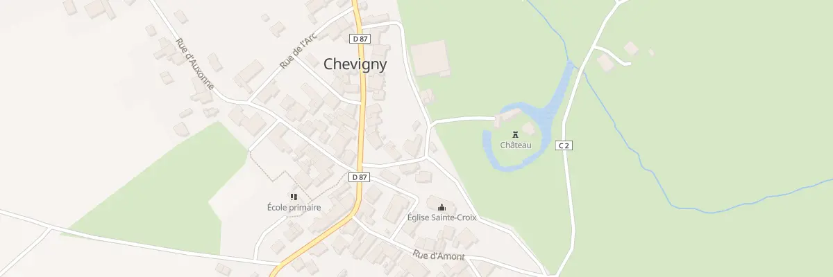 Plan du 2 Rue de l’Abreuvoir à Chevigny