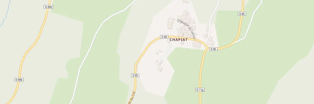 Plan du 5059 Chapiat à Leyssard