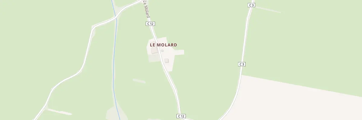 Plan du 1 Le Mollard à Aromas