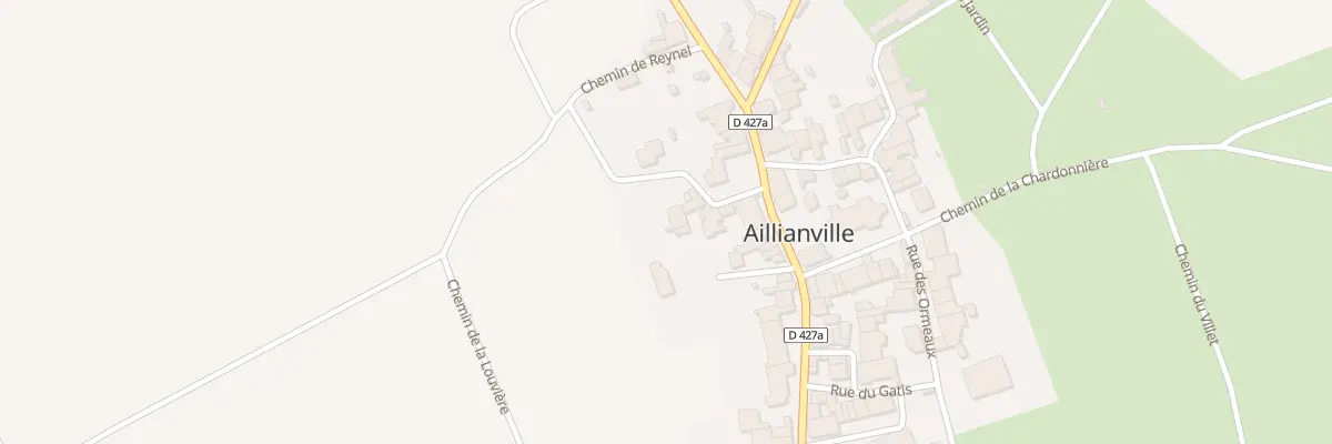 Plan du 8 Che des Promeneurs à Aillianville