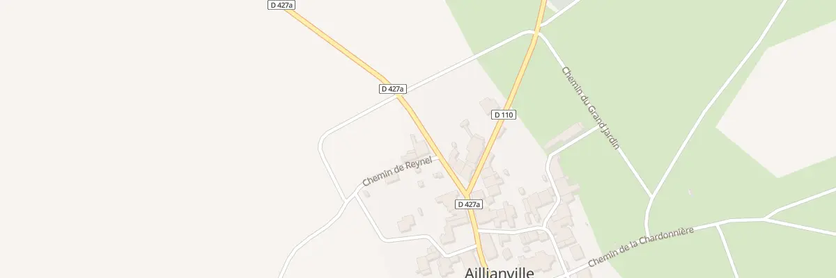 Plan du 1 Che de Reynel à Aillianville